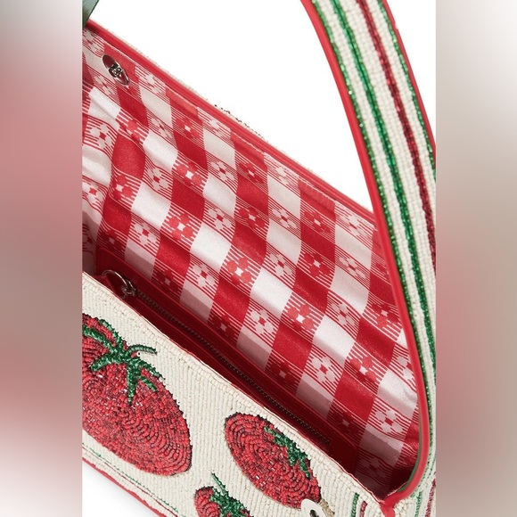 🌺🎉HP🎉🌺 NWT Staud Tommy Shoulder Bag Tomato - Picture 16 of 16